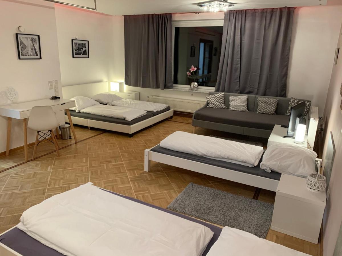 Aschaffapartment 4 Schlafzimmer Bis 10 Personen Bei Aschaffenburg Séjour chez l'habitant *